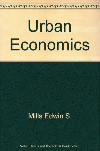 Stock image for Urban Economics for sale by Top Notch Books