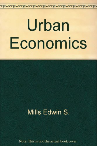 9780673152640: Urban economics