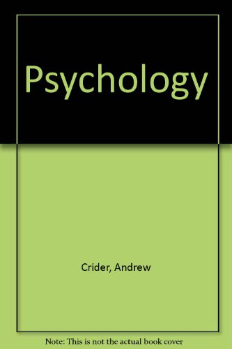 Stock image for Psychology for sale by BookHolders