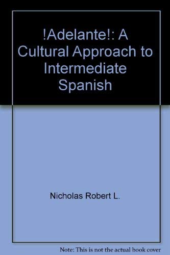 Beispielbild fr !Adelante!: A Cultural Approach to Intermediate Spanish zum Verkauf von ThriftBooks-Dallas
