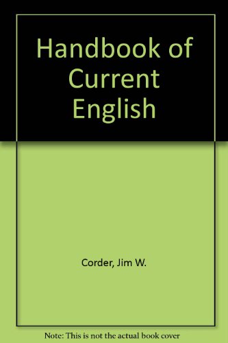 9780673154255: Handbook of Current English