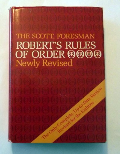 Stock image for Robert's Rules of Order, Revised Edition for sale by The Media Foundation