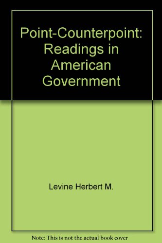 9780673156259: Point-counterpoint: Readings in American government