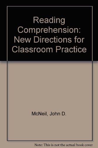 Imagen de archivo de Reading Comprehension : New Directions for Classroom Practice a la venta por Better World Books: West