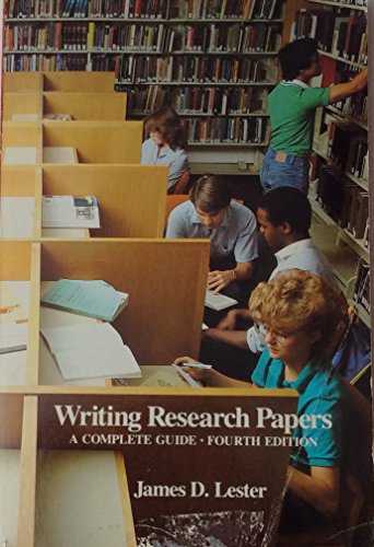 9780673158994: Writing research papers: A complete guide