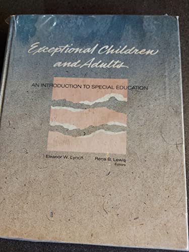 Stock image for Exceptional Children and Adults : An Introduction to Special Education for sale by Better World Books Ltd