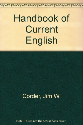 9780673159687: Handbook of Current English