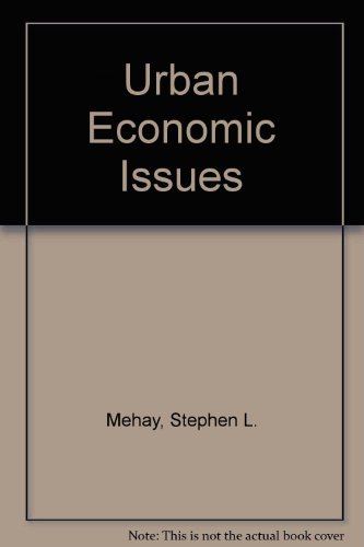 Stock image for Urban Economic Issues : Readings and Analysis for sale by Better World Books: West