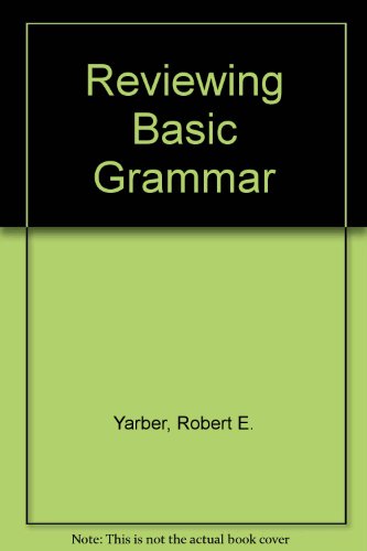 Imagen de archivo de Reviewing Basic Grammar a la venta por Books Puddle