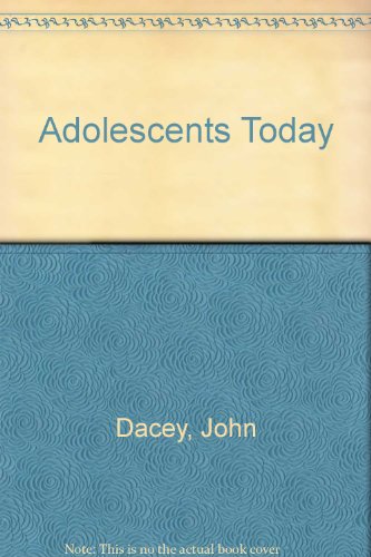 Stock image for Adolescents Today for sale by Better World Books