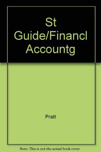 Stock image for Financial Accounting Study Guide for sale by HPB-Red