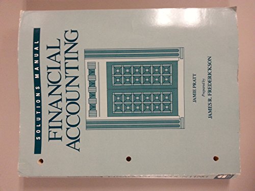 Imagen de archivo de SM/Financial Accounting a la venta por Better World Books