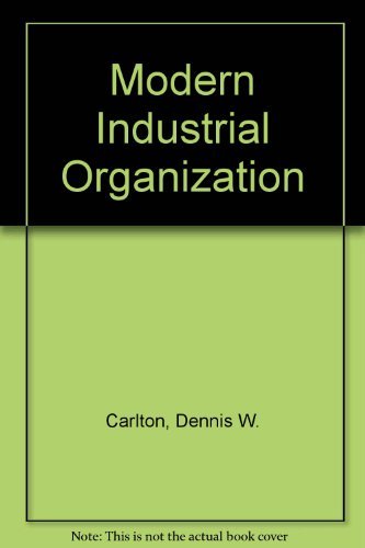 9780673180629: Modern Industrial Organization