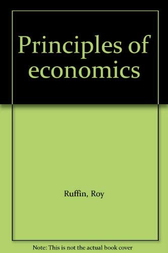 Beispielbild fr Principles of Economics zum Verkauf von Better World Books