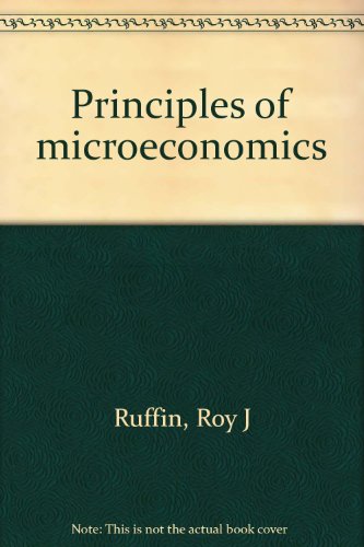 Beispielbild fr Principles of Microeconomics zum Verkauf von SecondSale