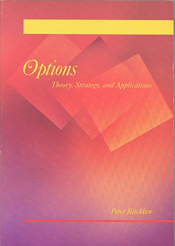 Beispielbild fr Options : Theory, Strategy and Applications zum Verkauf von Better World Books