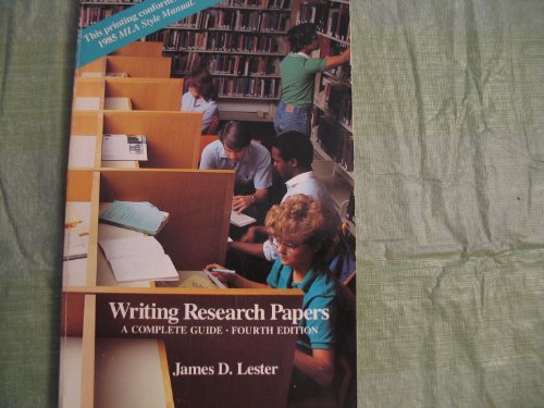 9780673183231: Writing Research Papers: A Complete Guide