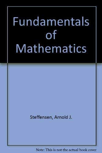 9780673183514: Fundamentals of Mathematics, 2e