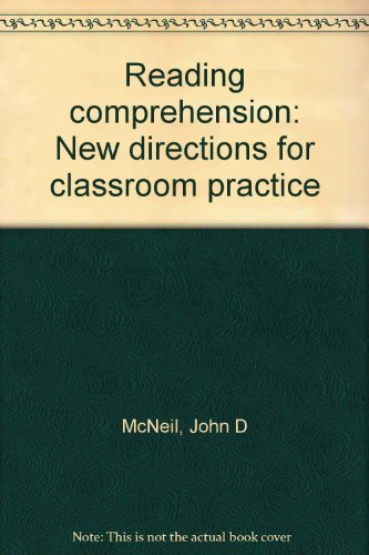 9780673184061: Reading Comprehension: New Directions for Classroom Practice