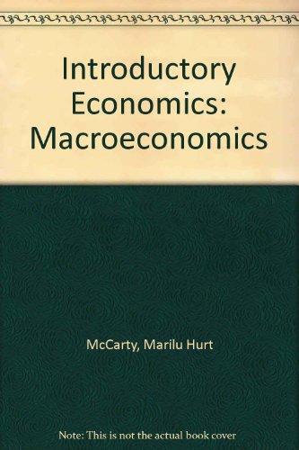 Introductory MacRoeconomics - McCarty, Marilu Hurt