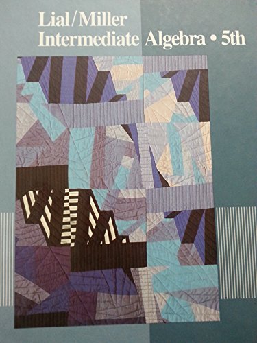 Imagen de archivo de Intermediate Algebra a la venta por Goodwill Books