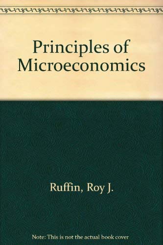 9780673188823: Principles of Microeconomics