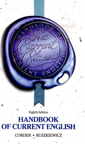 Beispielbild fr Handbook of Current English (8th Edition) zum Verkauf von Wonder Book