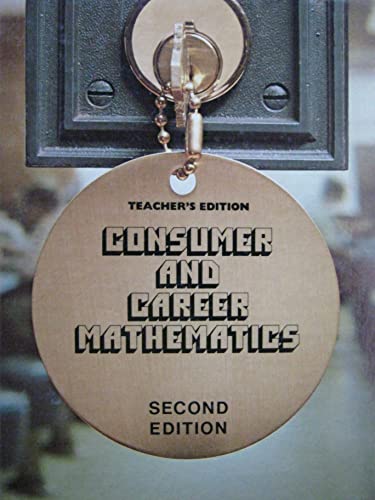 Stock image for Consumer and career mathematics for sale by dsmbooks