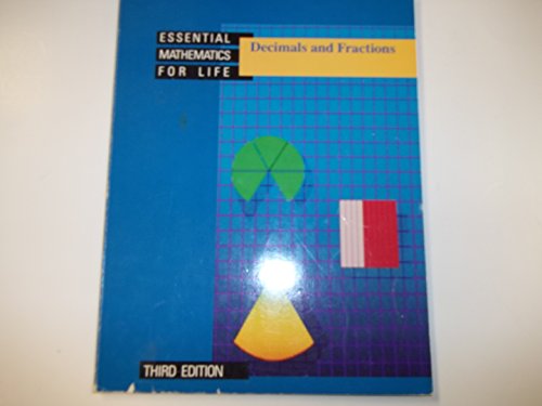 Essential Mathematics for Life: Decimals and Fractions (Book 2) (9780673240248) by Charuhas, Mary S.