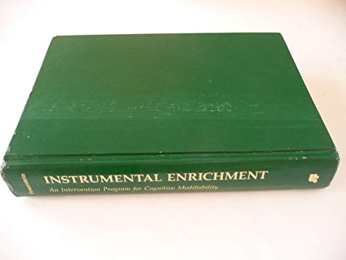 Stock image for Instrumental Enrichment: An Intervention Program for Cognitive Modifiability for sale by HPB-Red