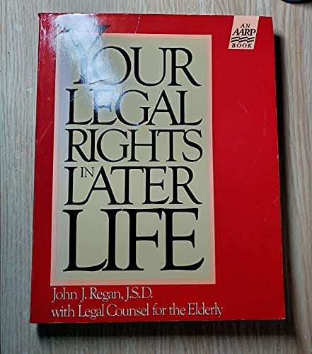 Imagen de archivo de Your Legal Rights in Later Life a la venta por Wonder Book