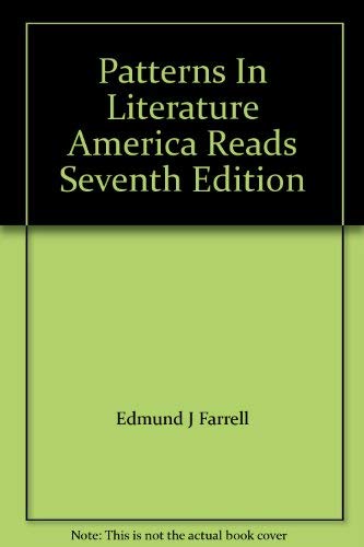 Beispielbild fr Patterns In Literature America Reads Seventh Edition zum Verkauf von GridFreed