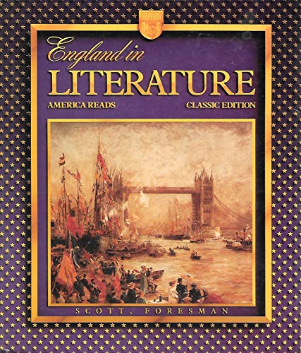 Imagen de archivo de England in Literature (America Reads) a la venta por Better World Books