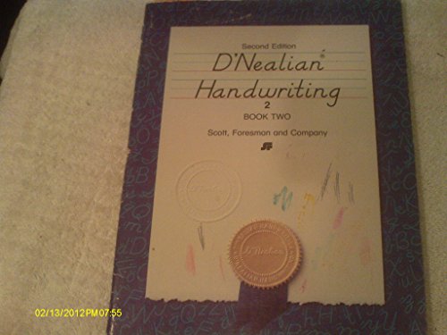 Beispielbild fr D'nealian Handwriting (Book Two) (Second Edition) zum Verkauf von Better World Books