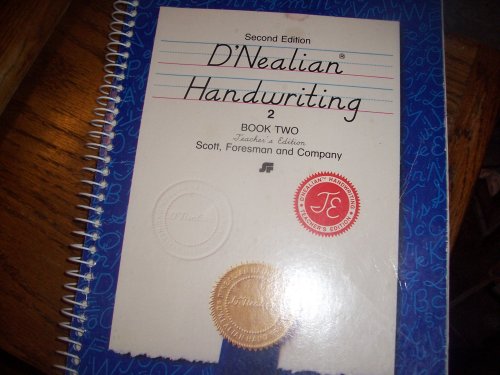 Stock image for D'NEALIAN HANDWRITING, BOOK TWO, TEACHER EDITION for sale by mixedbag