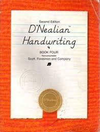 Stock image for D'NEALIAN HANDWRITING, BOOK FOUR, TEACHER EDITION for sale by mixedbag