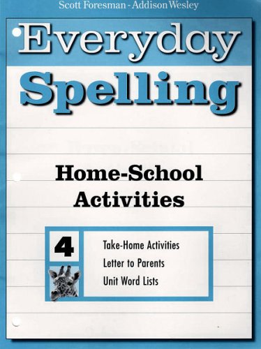 Stock image for Everyday Spelling (Home-School Activities 4) for sale by HPB-Red