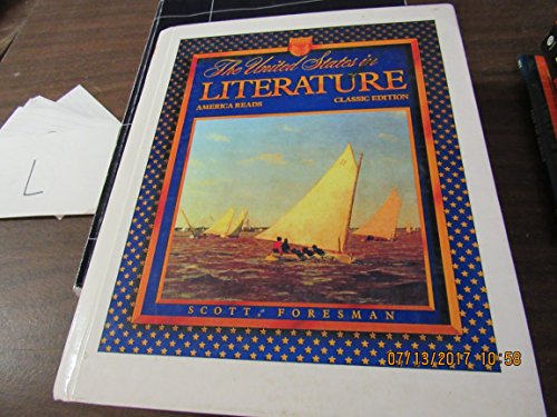 Imagen de archivo de The United States in Literature: America Reads a la venta por Front Cover Books