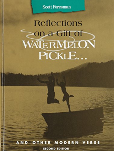 Beispielbild fr Reflections on a Gift of Watermelon Pickle. And Other Modern Verse zum Verkauf von SecondSale