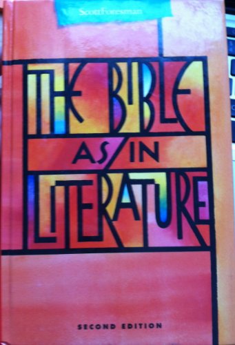 Stock image for THE BIBLE AS/IN LITERATURE ANTHOLOGY (Points of Departure) for sale by SecondSale