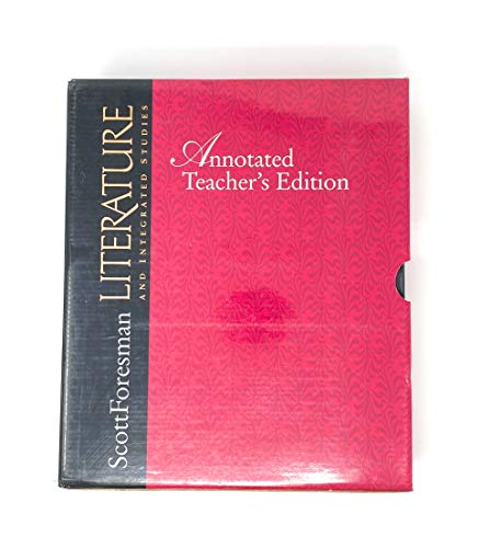 Stock image for Scott Foresman Literature and Integrated Studies 2 Volume SET (ANNOTATED INSTRUCTOR'S EDITION, GRADE for sale by ThriftBooks-Atlanta