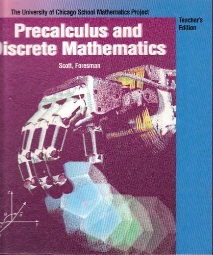 Beispielbild fr Precalculus & Discrete Mathematics zum Verkauf von HPB-Red
