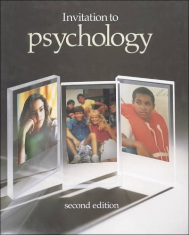 Imagen de archivo de Invitation to Psychology a la venta por Better World Books