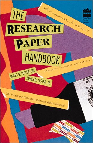 Beispielbild fr The Research Paper Handbook zum Verkauf von Better World Books