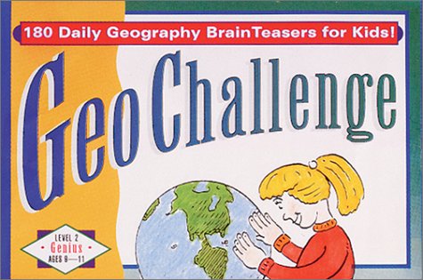 9780673362322: Geochallenge: 180 Daily Geography Brain Teasers for Kids (Super Genius, Level 3)