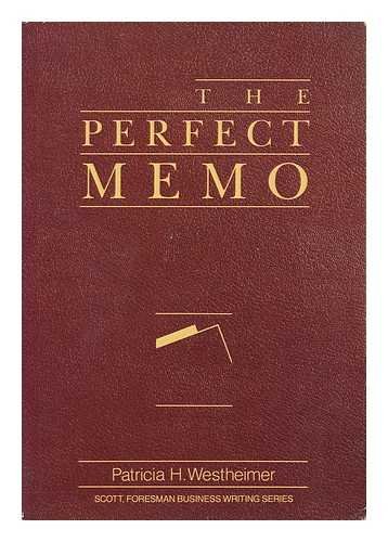 Beispielbild fr The Perfect Memo zum Verkauf von Better World Books