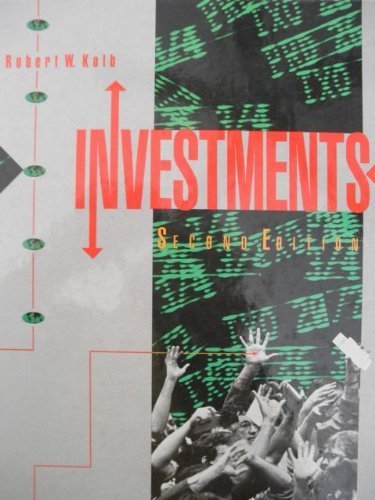 Imagen de archivo de Investments a la venta por SecondSale