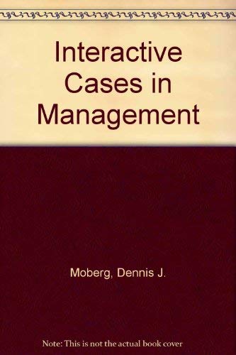 Stock image for Interactive Cases in Management for sale by Wonder Book