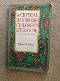 Imagen de archivo de A Critical Handbook of Children's Literature a la venta por Robinson Street Books, IOBA