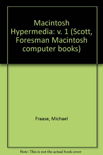 Stock image for Macintosh Hypermedia: Volume I, Reference Guide for sale by Munster & Company LLC, ABAA/ILAB